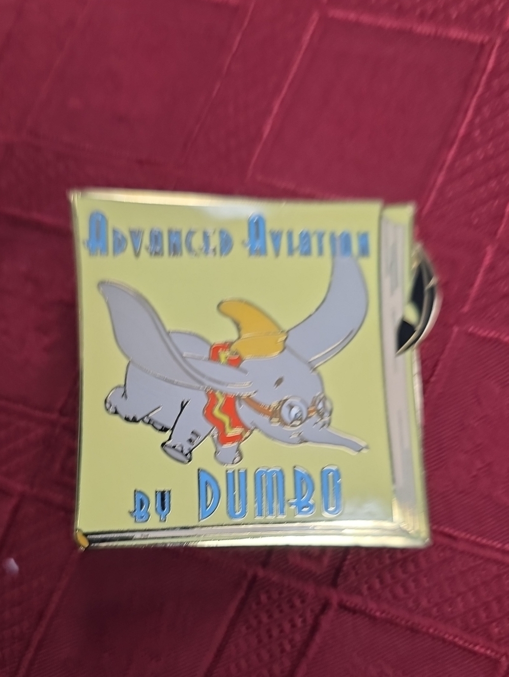 Disney Dumbo Enamel Pin - Yellow, Gray, Red, Blue